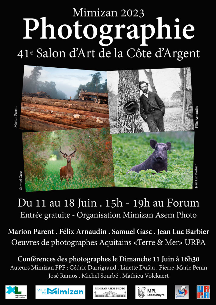 Affiche 41eme Salon Photo Mimizan